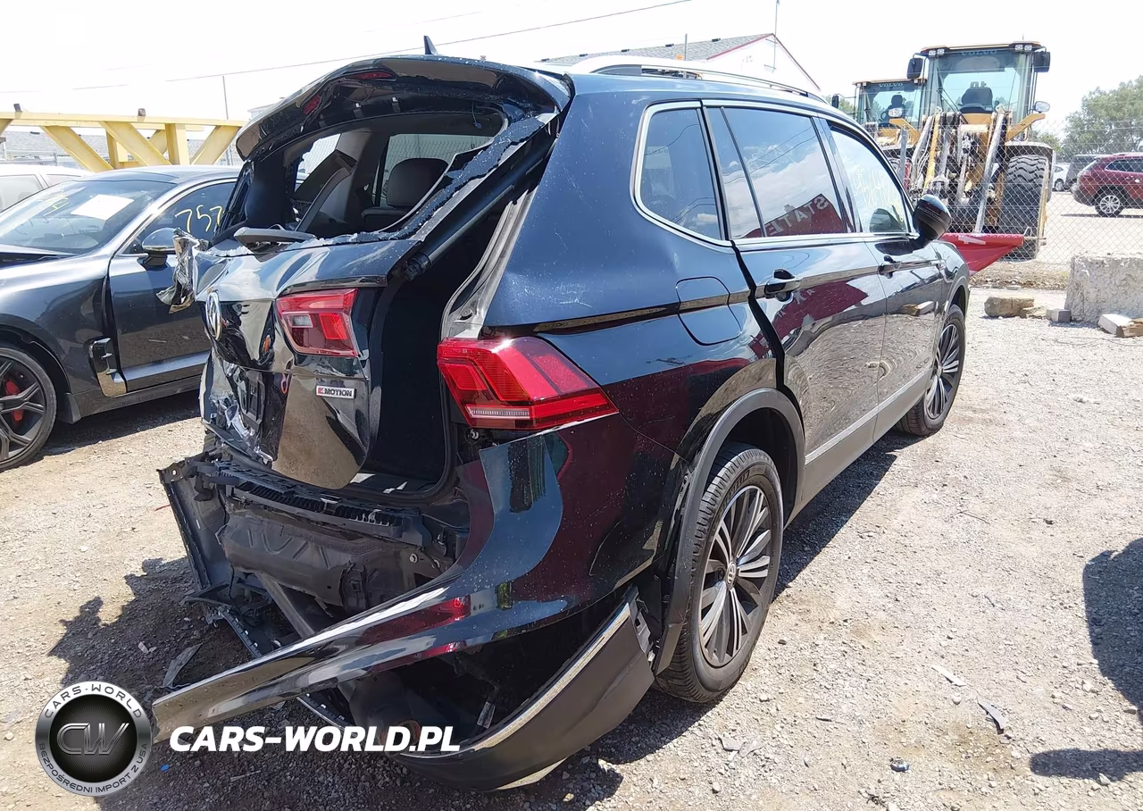 2019 Volkswagen Tiguan 2.0T Se-2.0T Sel-2.0T Sel R-Line-2.0T Sel R-Line Black VIN:3VV2B7AX9KM056947 - 4