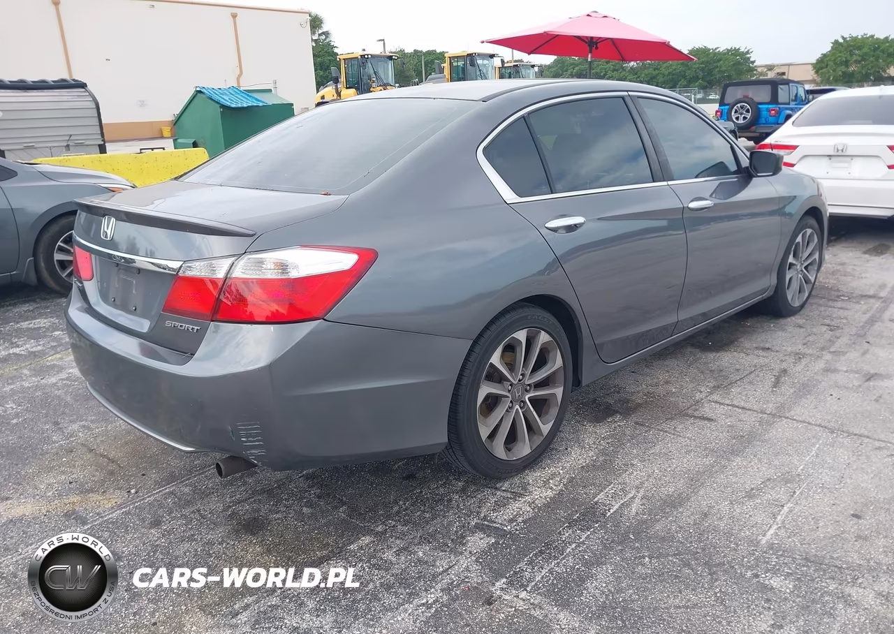 2014 Honda Accord Sport VIN:1HGCR2F5XEA105407 - 4