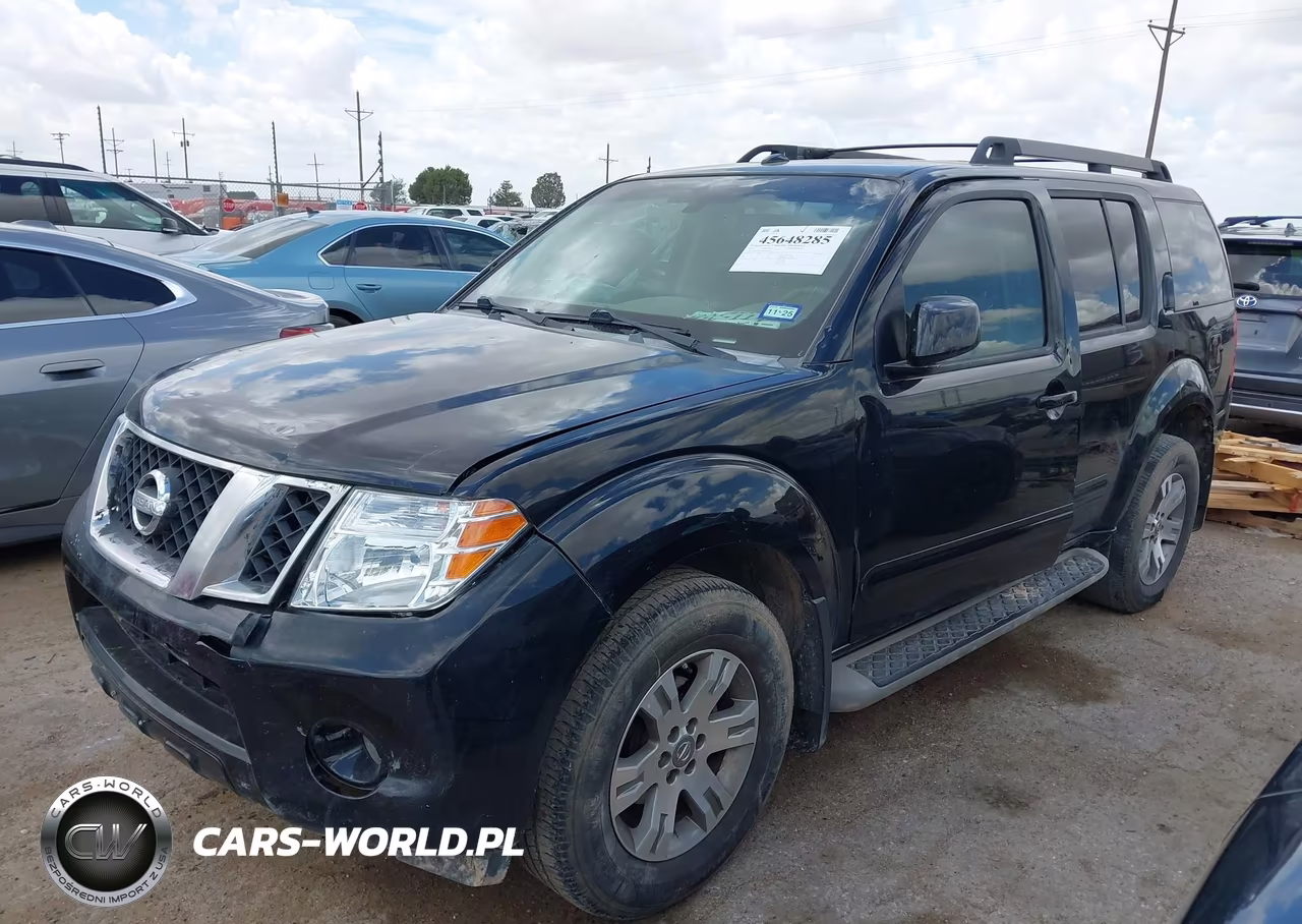 2010 Nissan Pathfinder Se VIN:5N1AR1NN8AC600314 - 2