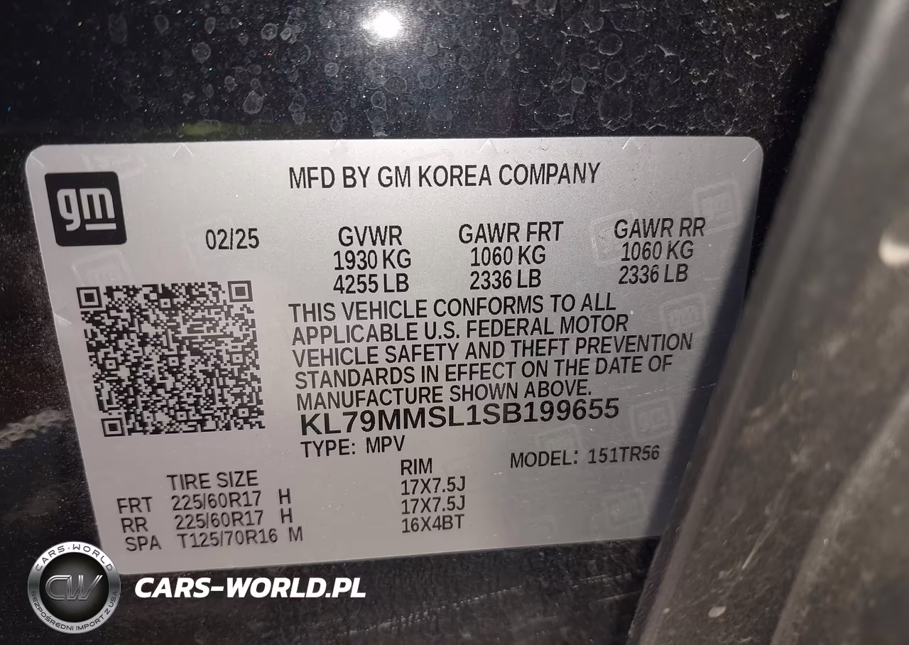 2025 Chevrolet Trailblazer Fwd Ls VIN:KL79MMSL1SB199655 - 9