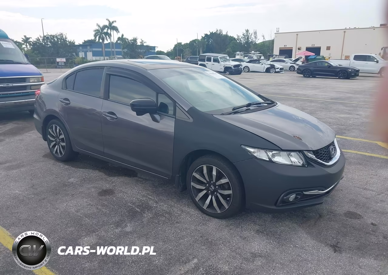 2015 Honda Civic Ex-L VIN:19XFB2F92FE030879 - 1
