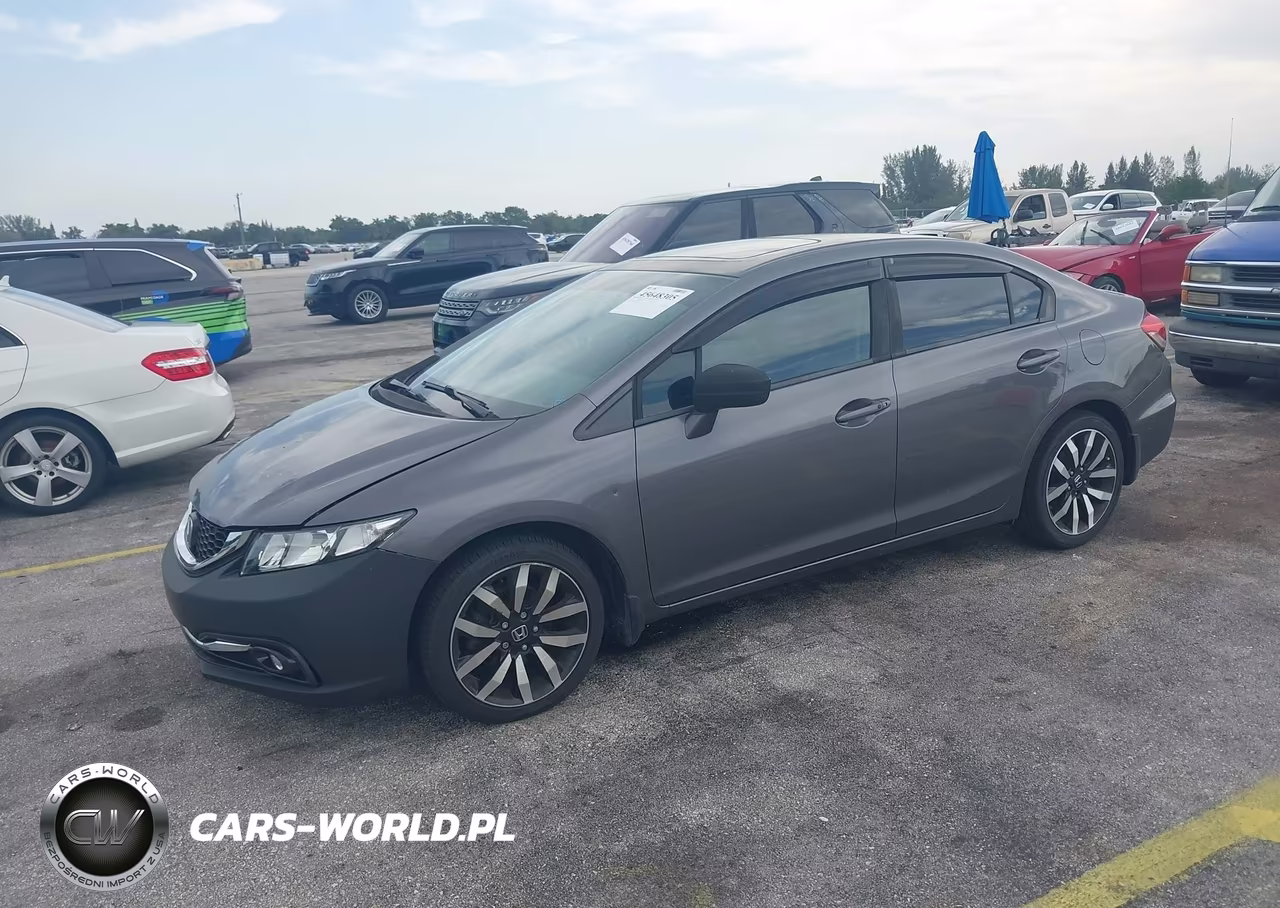 2015 Honda Civic Ex-L VIN:19XFB2F92FE030879 - 2