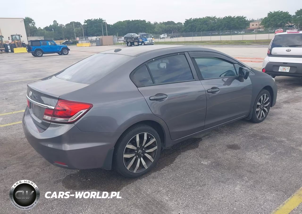 2015 Honda Civic Ex-L VIN:19XFB2F92FE030879 - 4