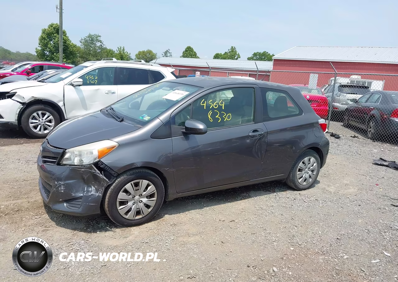 2012 Toyota Yaris Le VIN:JTDJTUD3XCD540038 - 14