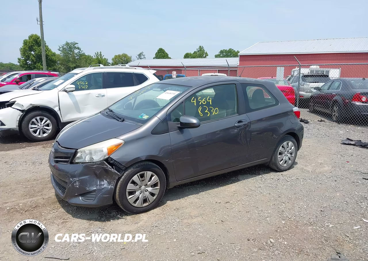 2012 Toyota Yaris Le VIN:JTDJTUD3XCD540038 - 2