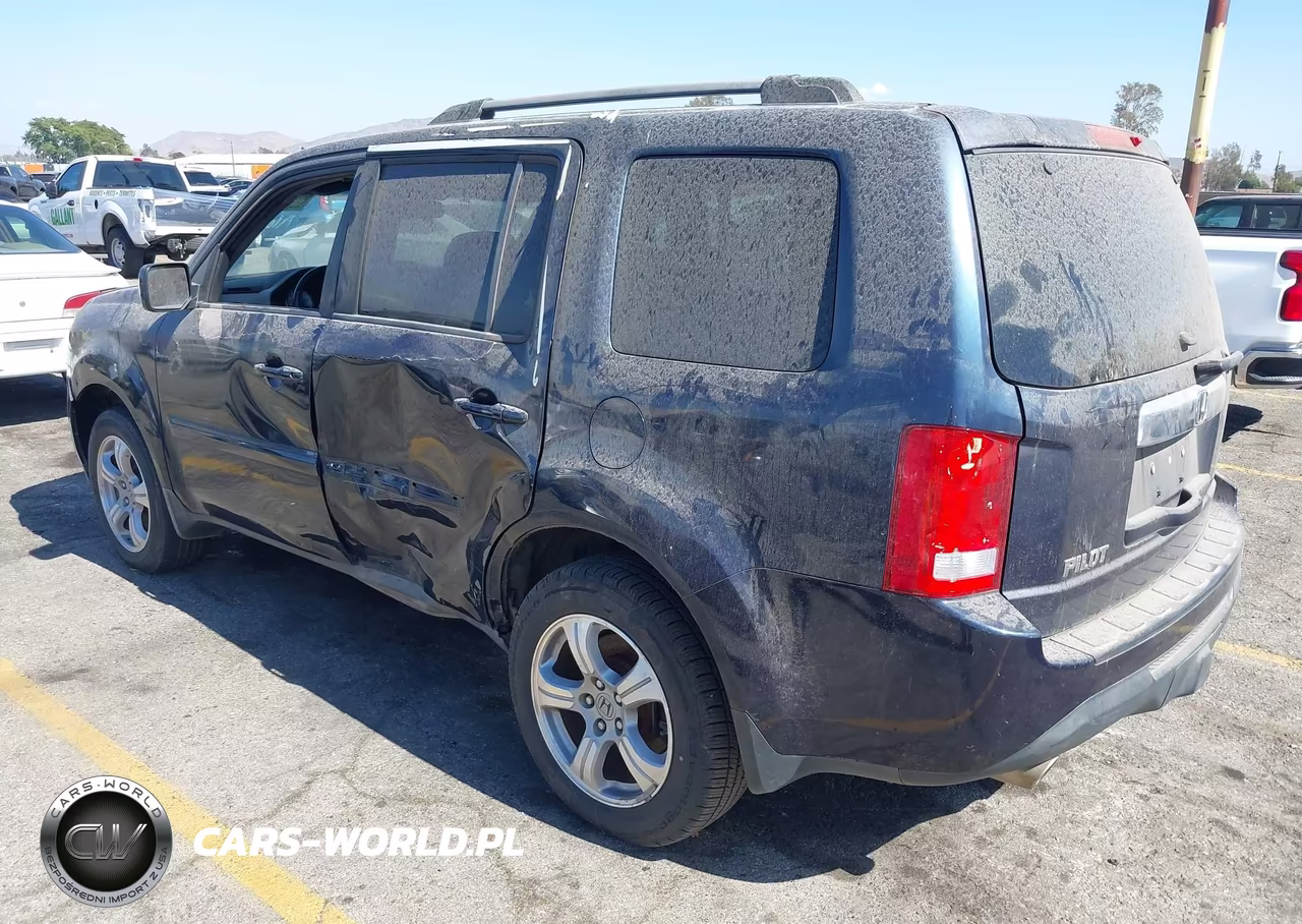 2012 Honda Pilot Ex-L VIN:5FNYF3H59CB019090 - 3