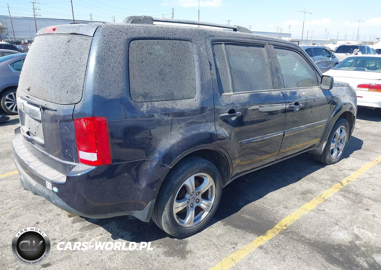 2012 Honda Pilot Ex-L VIN:5FNYF3H59CB019090 - 4