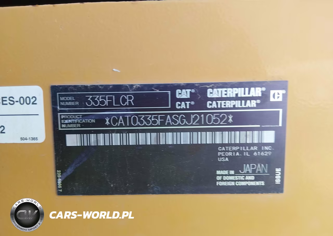 2020 Caterpillar 335 VIN:CAT0335FASGJ21052 - 9