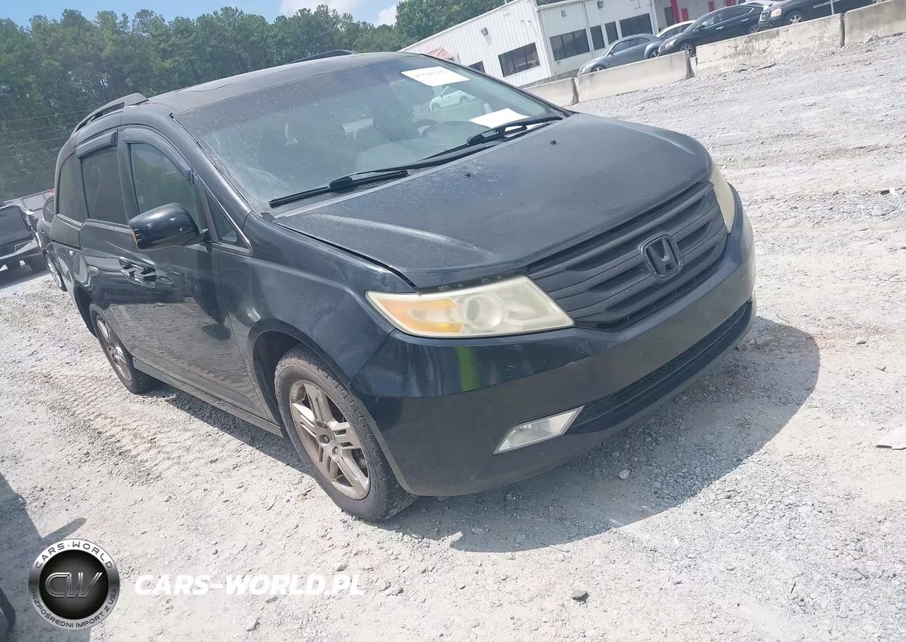 2011 Honda Odyssey Touring-Touring Elite VIN:5FNRL5H92BB010760 - 1