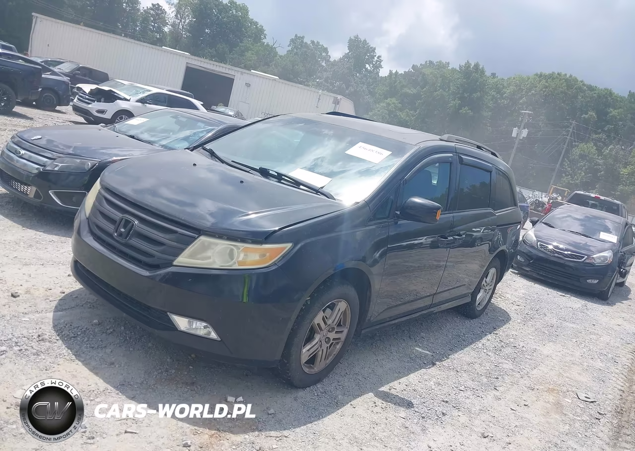 2011 Honda Odyssey Touring-Touring Elite VIN:5FNRL5H92BB010760 - 2
