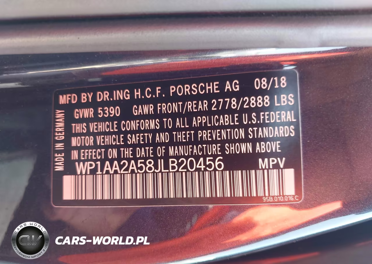 2018 Porsche Macan Sport Edition VIN:WP1AA2A58JLB20456 - 9