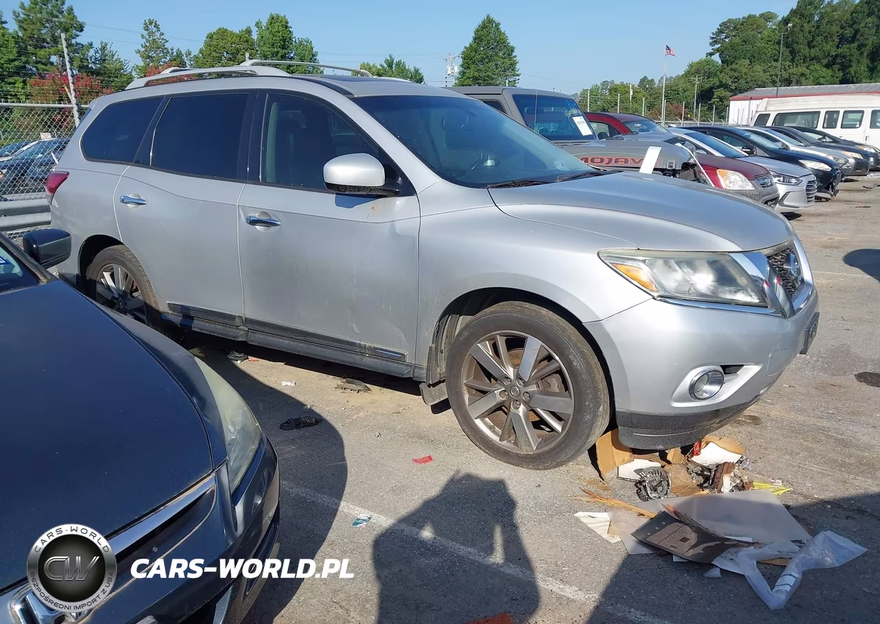 2014 Nissan Pathfinder Platinum VIN:5N1AR2MM0EC722296 - 1