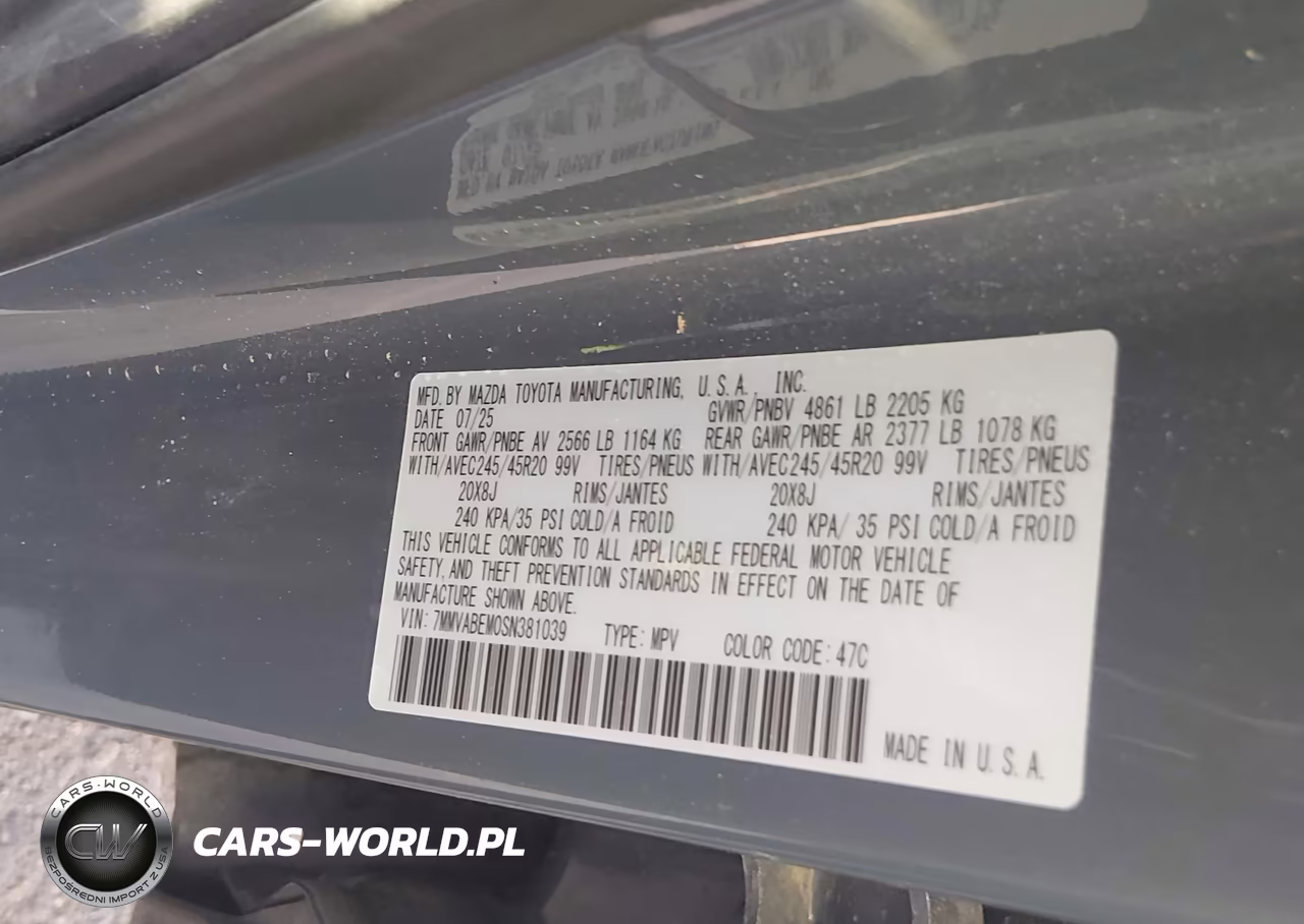 2025 Mazda Cx-50 2.5 S Premium Plus Package VIN:7MMVABEM0SN381039 - 9