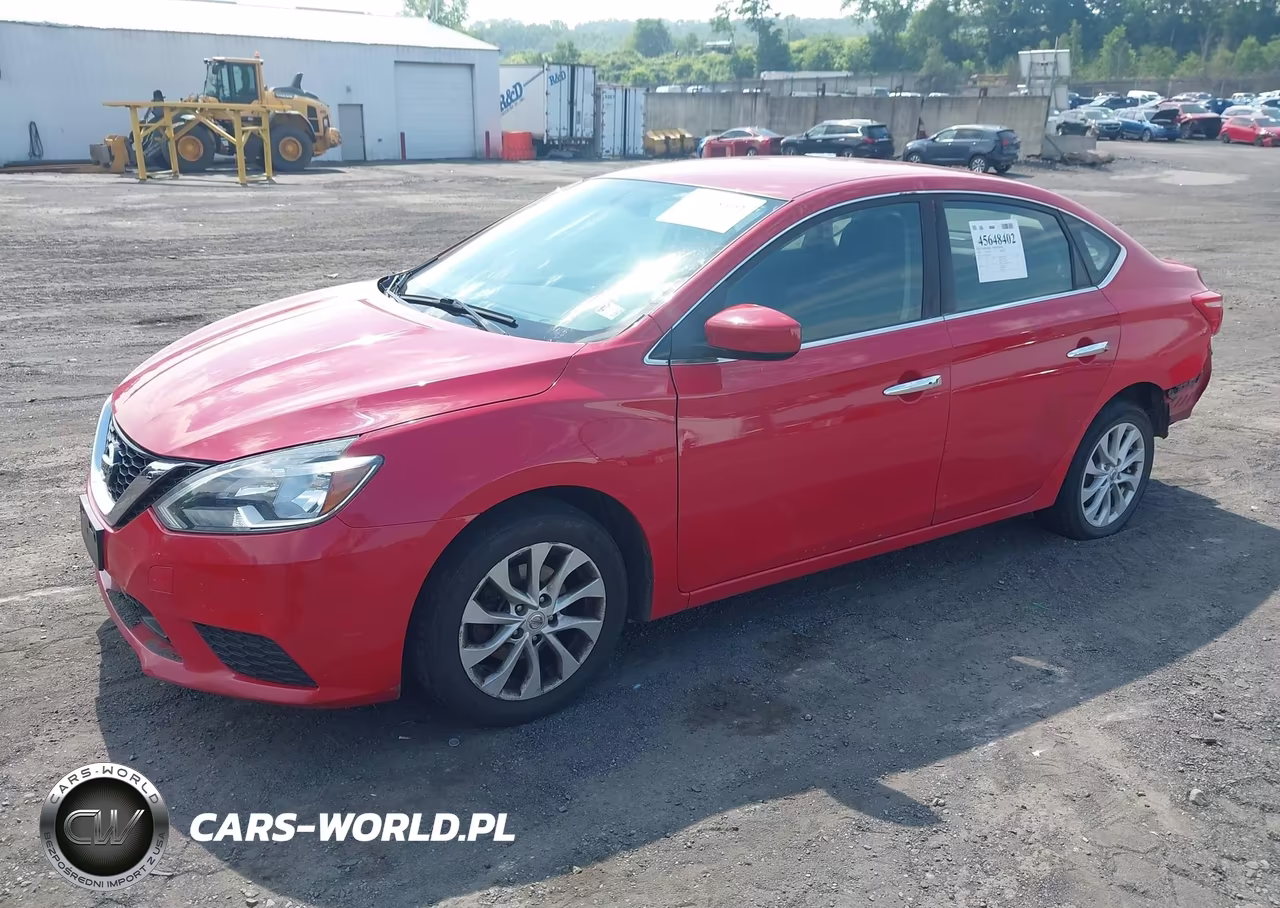 2018 Nissan Sentra Sv VIN:3N1AB7AP8JL617513 - 2