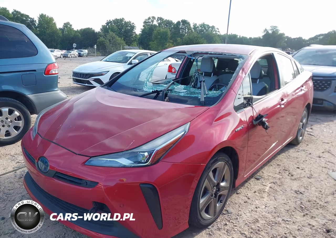 2019 Toyota Prius Xle VIN:JTDKARFU1K3086232 - 2