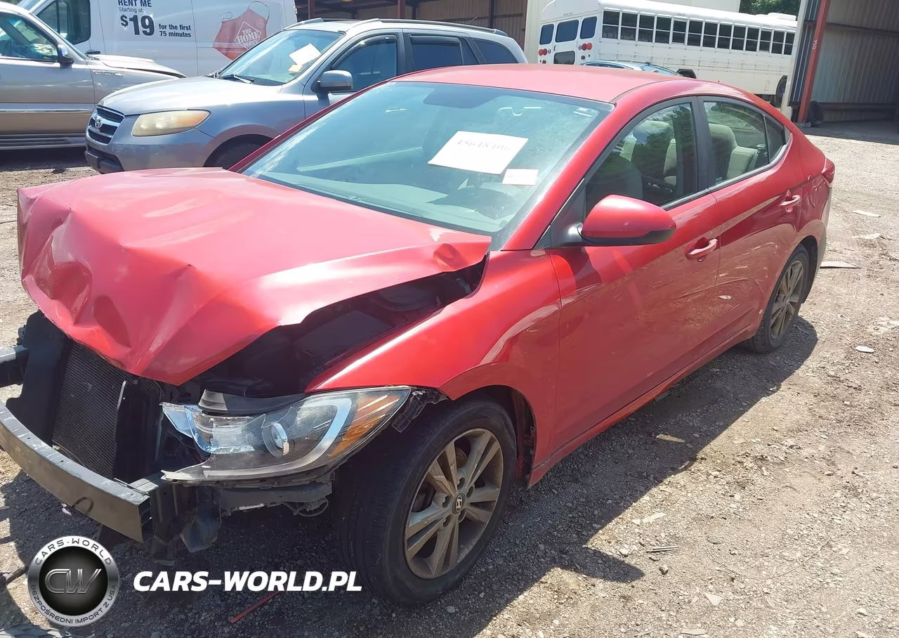 2018 Hyundai Elantra Sel VIN:5NPD84LF7JH371338 - 2