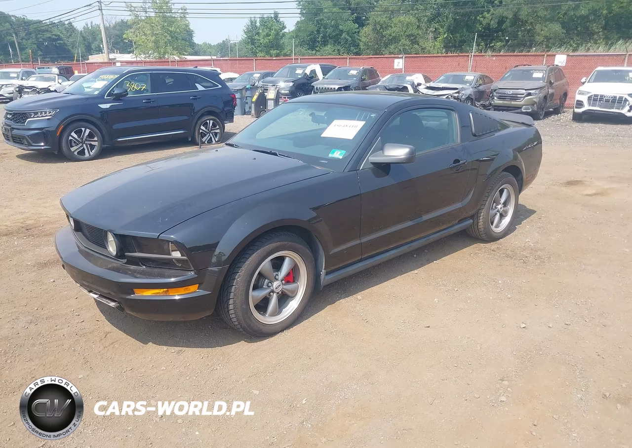 2007 Ford Mustang V6 Deluxe-V6 Premium VIN:1ZVFT80N275235036 - 2