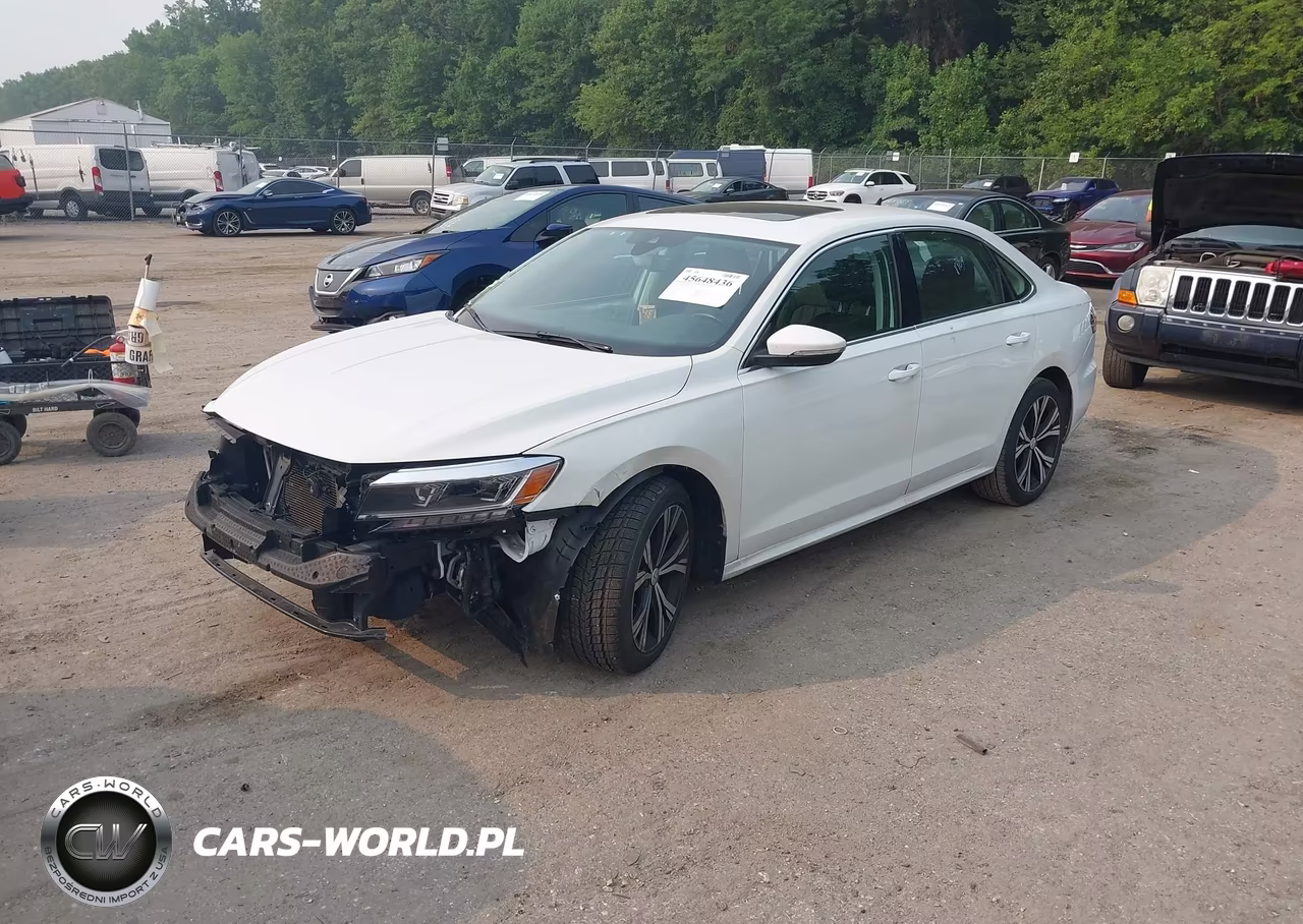 2020 Volkswagen Passat 2.0T Sel VIN:1VWCA7A3XLC025306 - 2