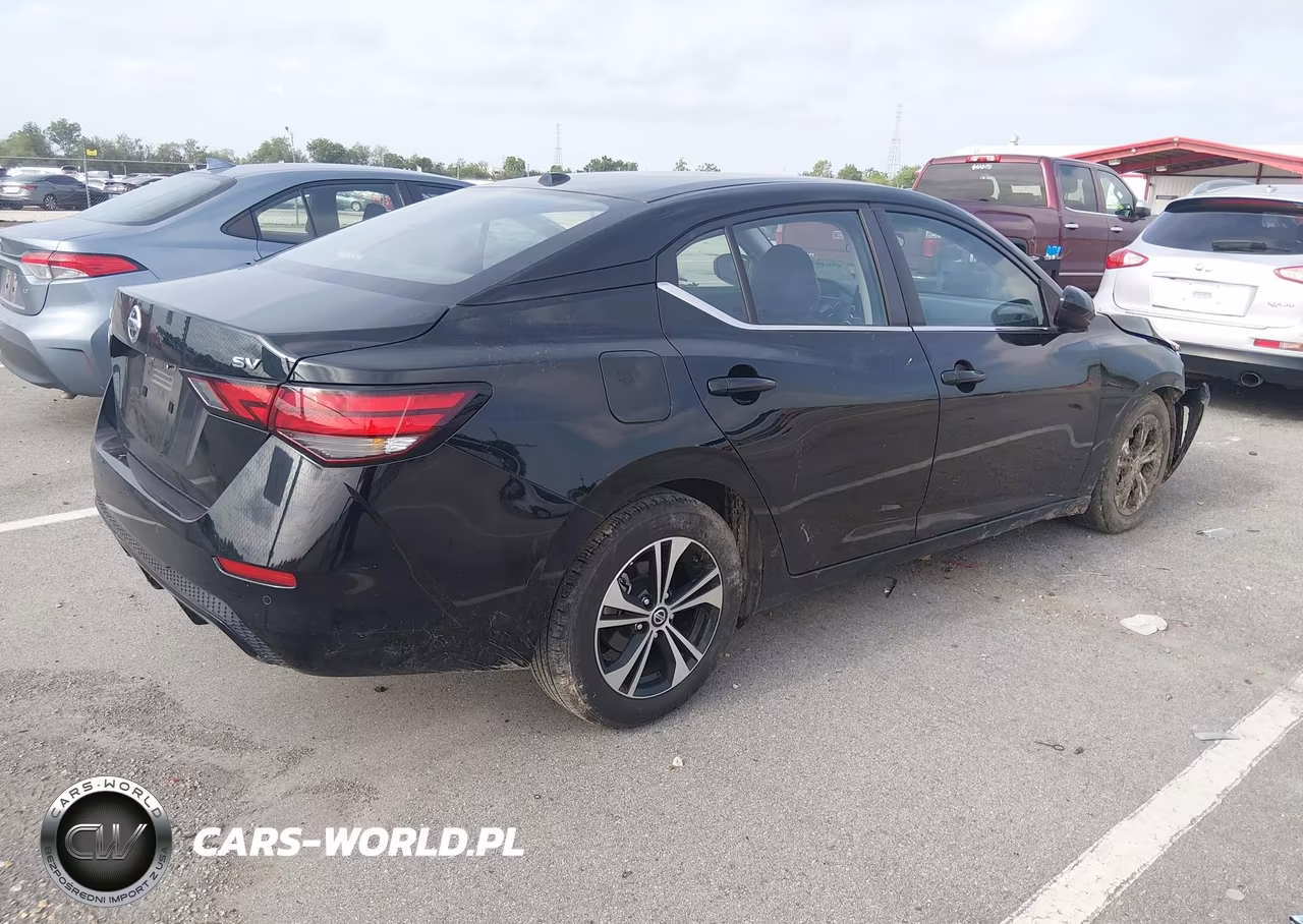 2023 Nissan Sentra Sv Xtronic Cvt VIN:3N1AB8CV0PY256646 - 4