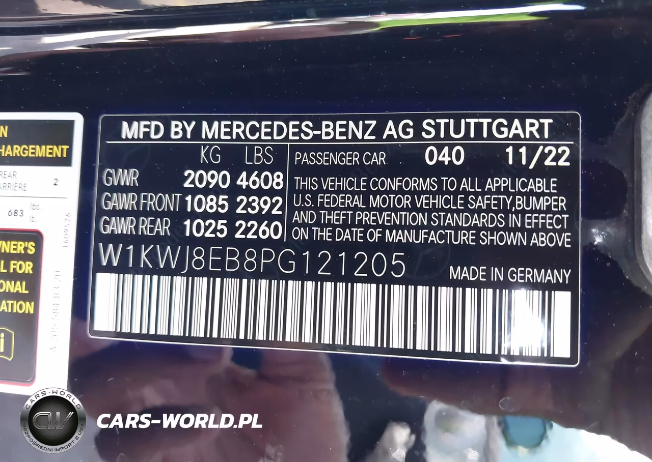 2023 Mercedes-Benz C 300 4Matic VIN:W1KWJ8EB8PG121205 - 9