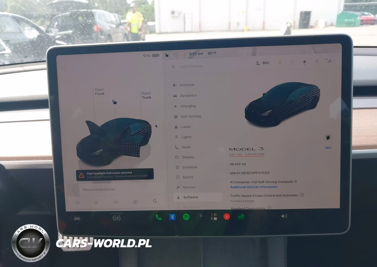 2023 Tesla Model 3 Performance Dual Motor All-Wheel Drive VIN:5YJ3E1EC0PF472315 - 17