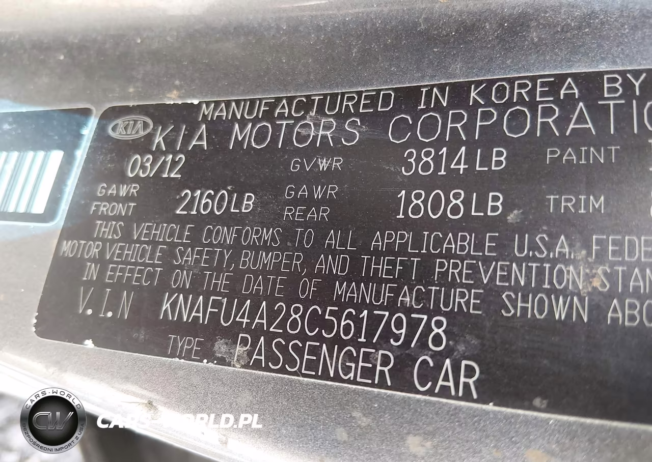2012 Kia Forte Ex VIN:KNAFU4A28C5617978 - 9