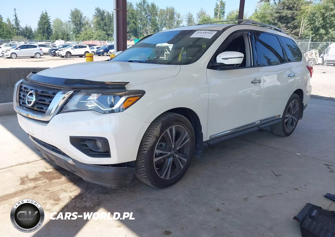 2017 Nissan Pathfinder Platinum-S-Sl-Sv VIN:5N1DR2MM5HC647130 - 2