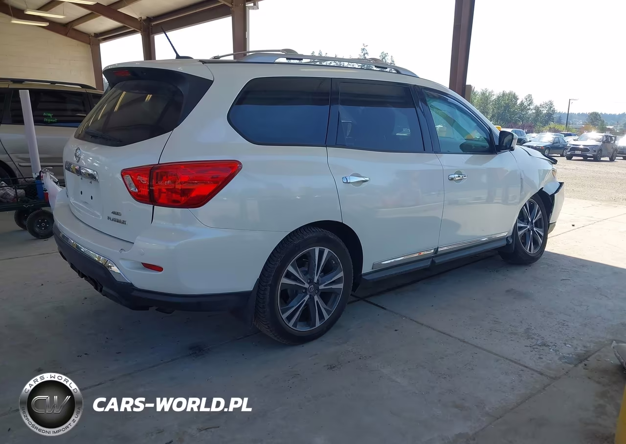 2017 Nissan Pathfinder Platinum-S-Sl-Sv VIN:5N1DR2MM5HC647130 - 4
