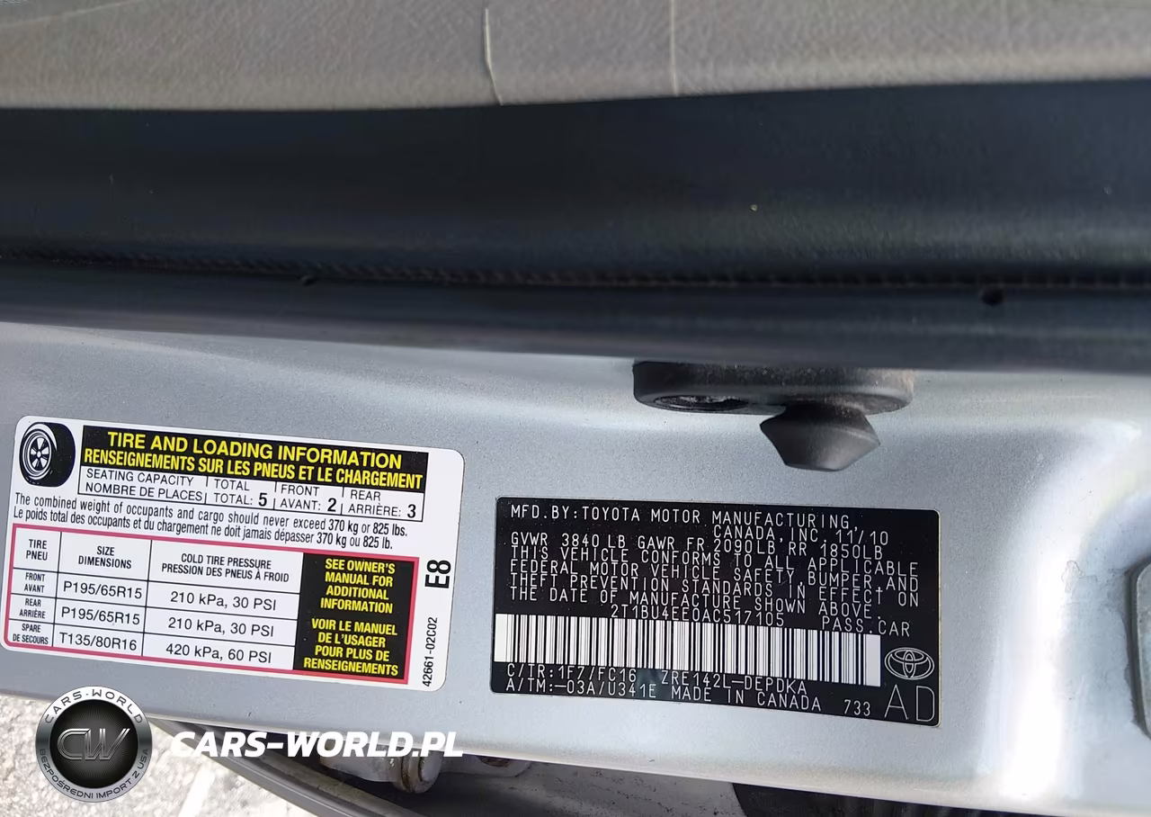 2010 Toyota Corolla Le VIN:2T1BU4EE0AC517105 - 9