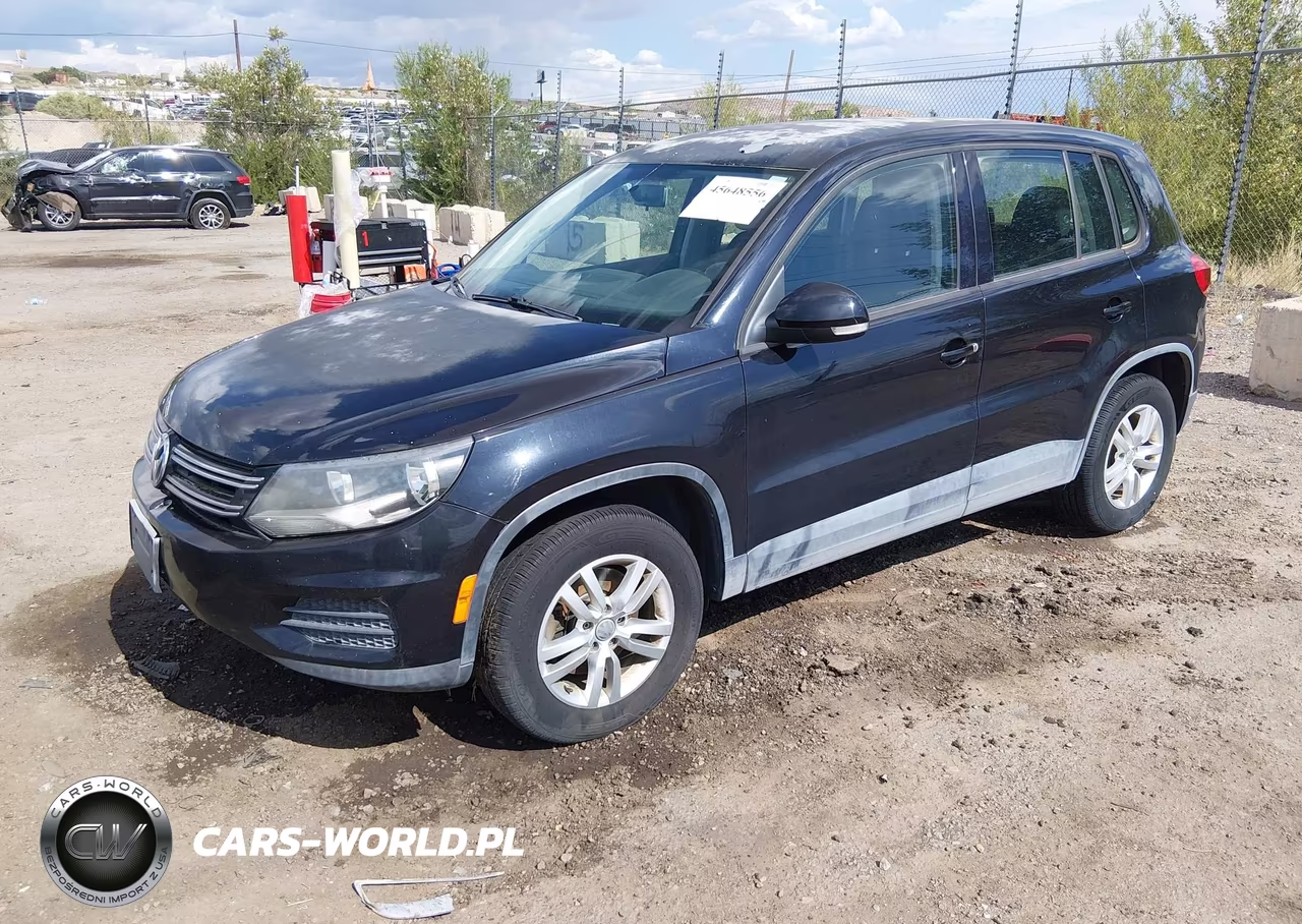 2013 Volkswagen Tiguan S VIN:WVGAV3AX4DW593587 - 2