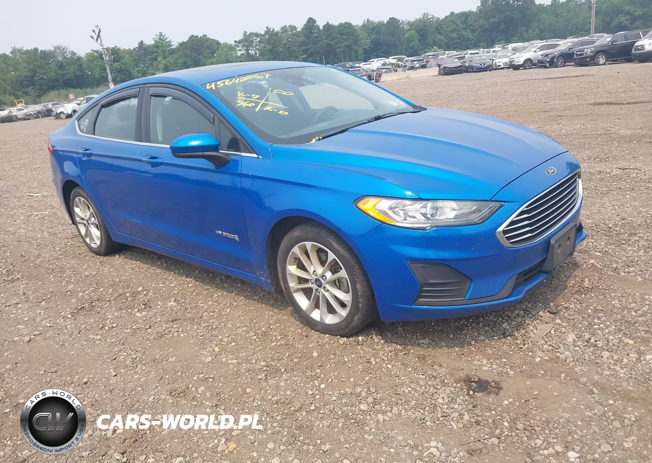 2019 Ford Fusion Hybrid Se VIN:3FA6P0LU7KR110508 - 1