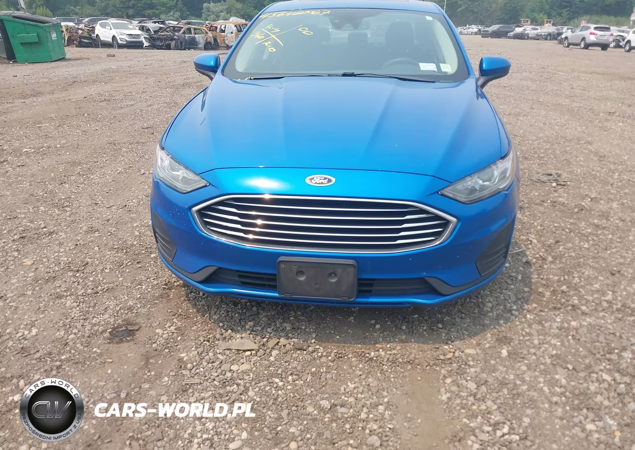 2019 Ford Fusion Hybrid Se VIN:3FA6P0LU7KR110508 - 12