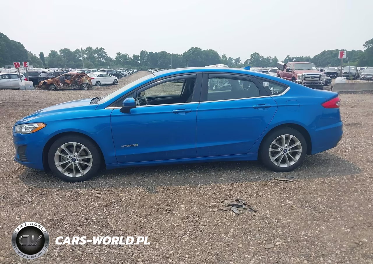 2019 Ford Fusion Hybrid Se VIN:3FA6P0LU7KR110508 - 14