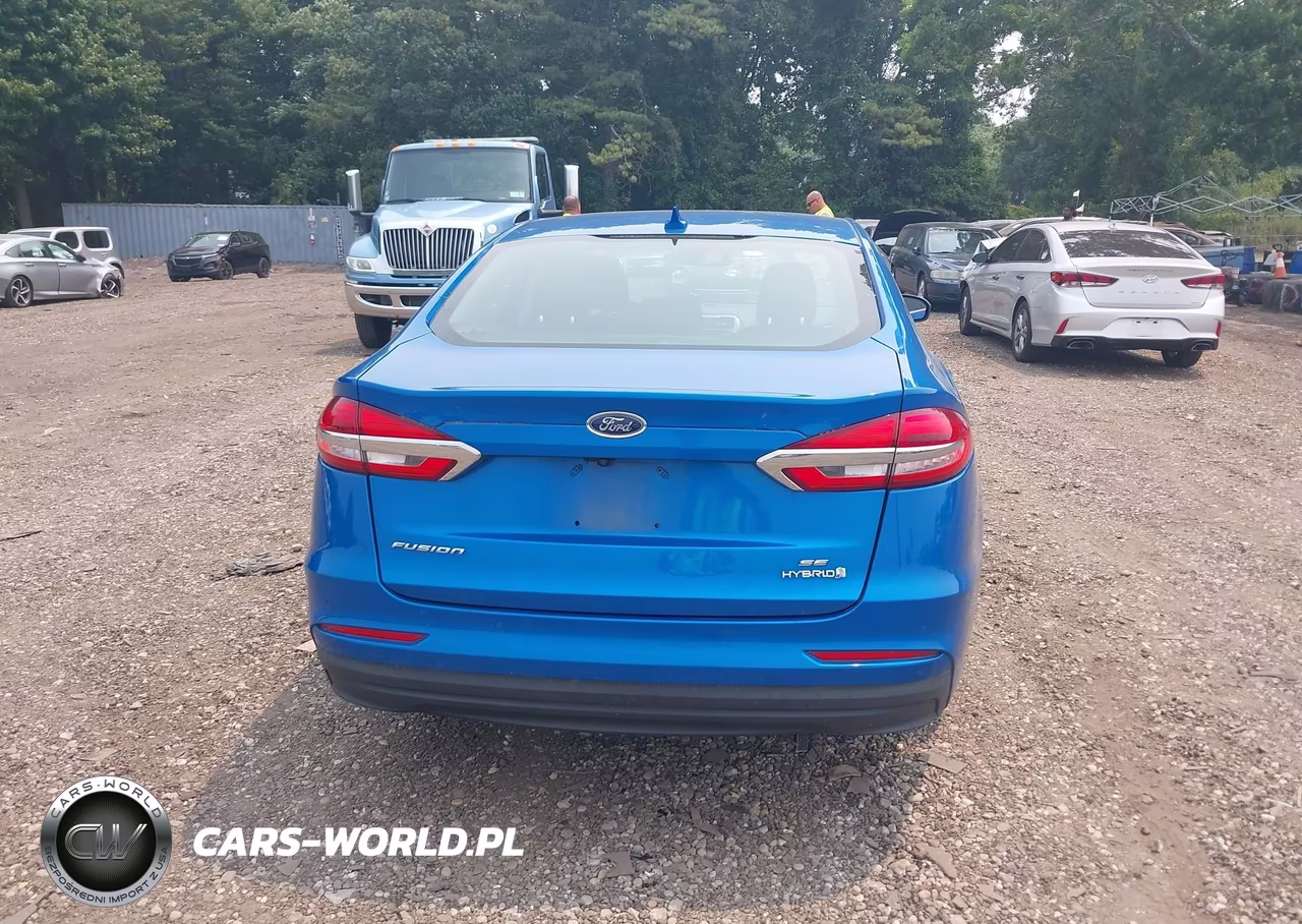 2019 Ford Fusion Hybrid Se VIN:3FA6P0LU7KR110508 - 16