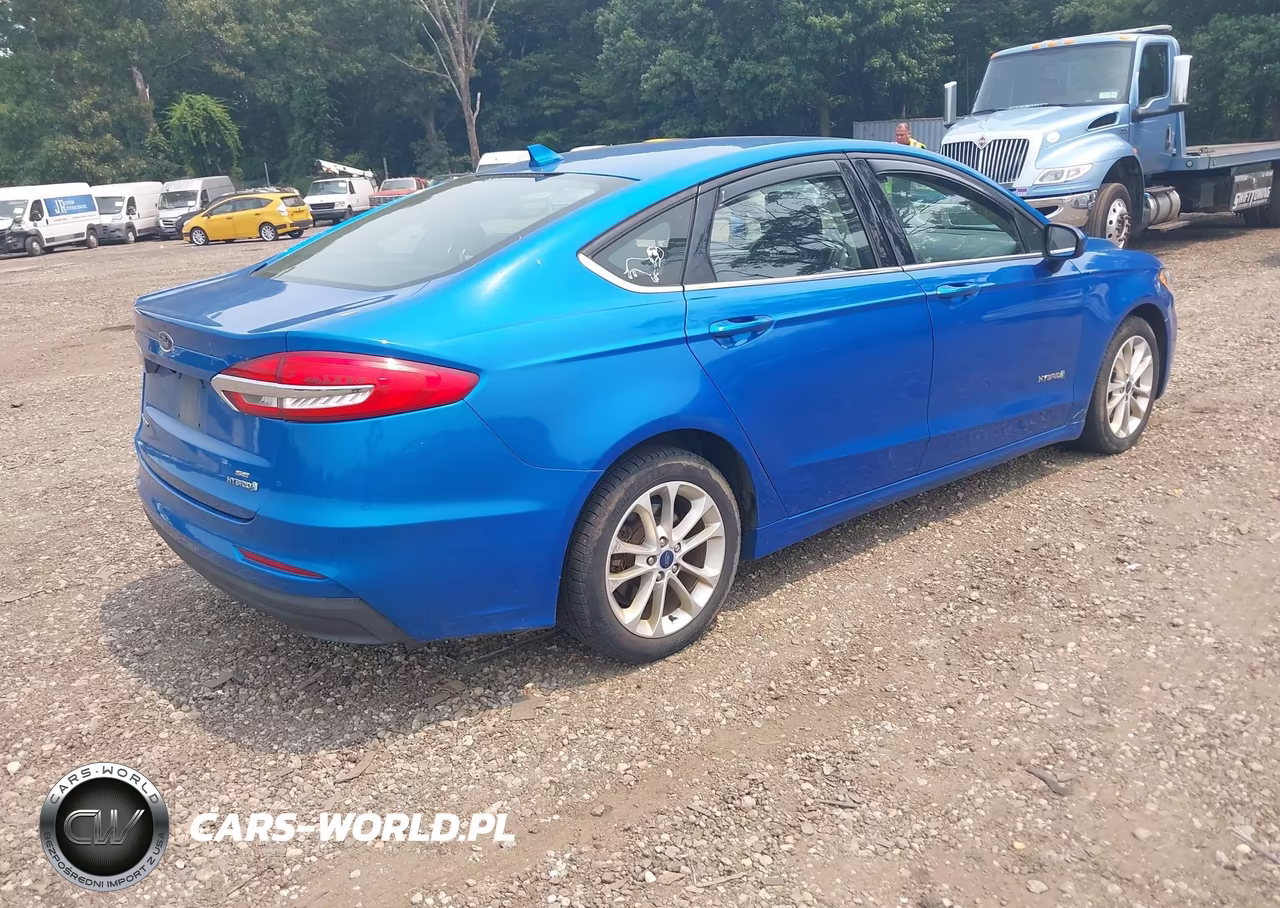 2019 Ford Fusion Hybrid Se VIN:3FA6P0LU7KR110508 - 4