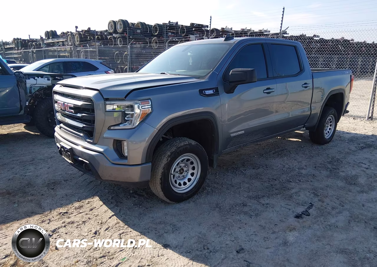 2021 GMC Sierra 1500 4Wd Short Box Elevation VIN:3GTU9CETXMG435024 - 2