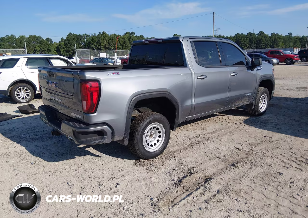 2021 GMC Sierra 1500 4Wd Short Box Elevation VIN:3GTU9CETXMG435024 - 4