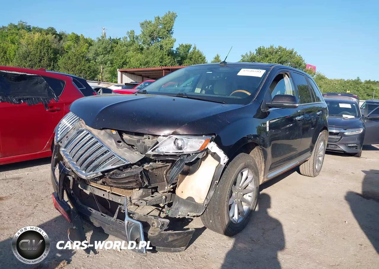 2013 Lincoln Mkx VIN:2LMDJ6JK1DBL43132 - 2