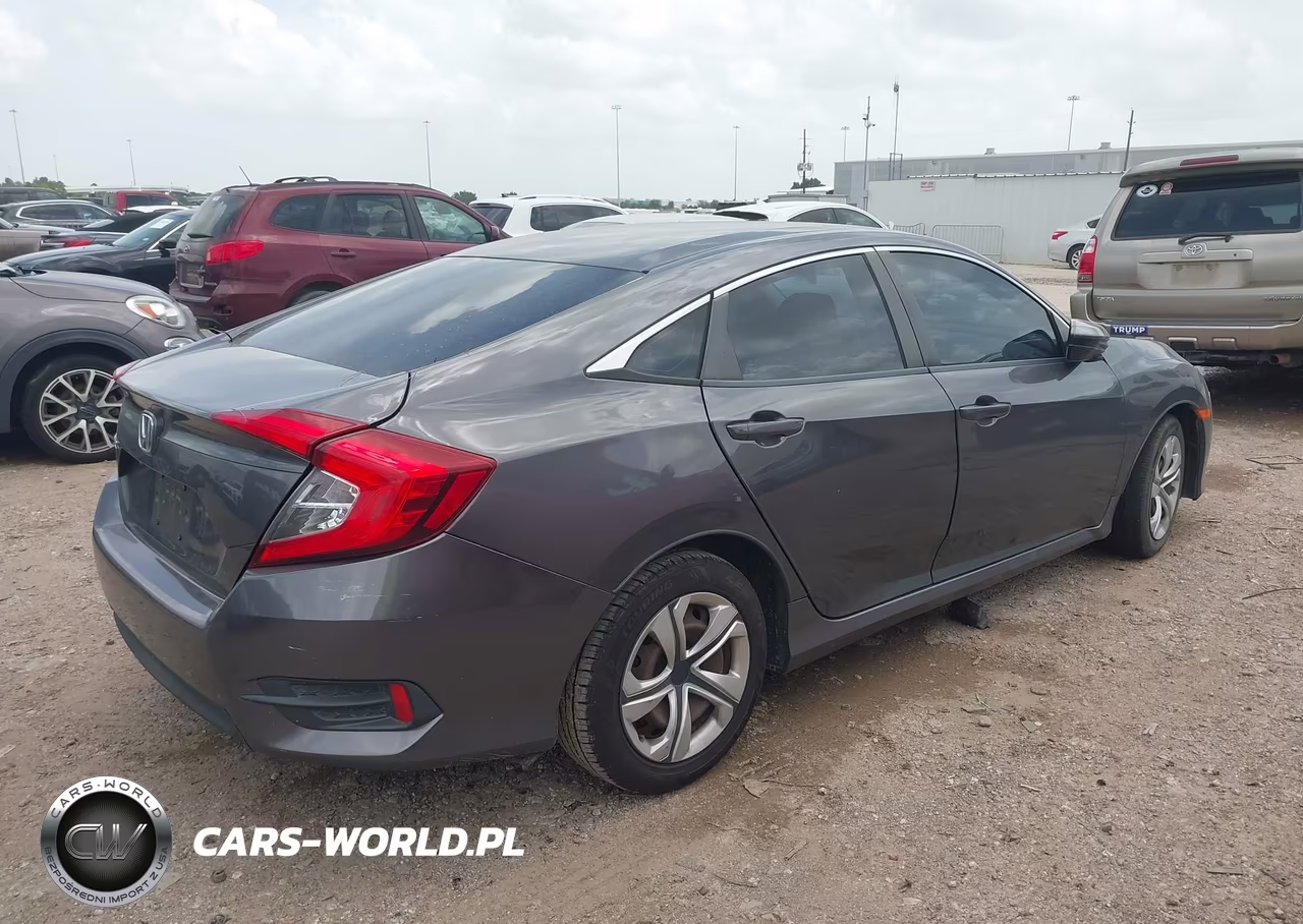 2016 Honda Civic Lx VIN:19XFC2F56GE024238 - 4