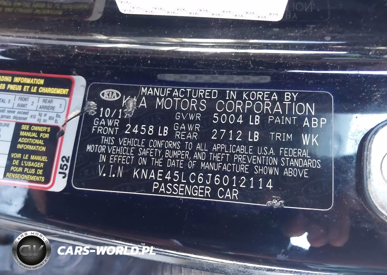 2018 Kia Stinger Gt1 VIN:KNAE45LC6J6012114 - 9