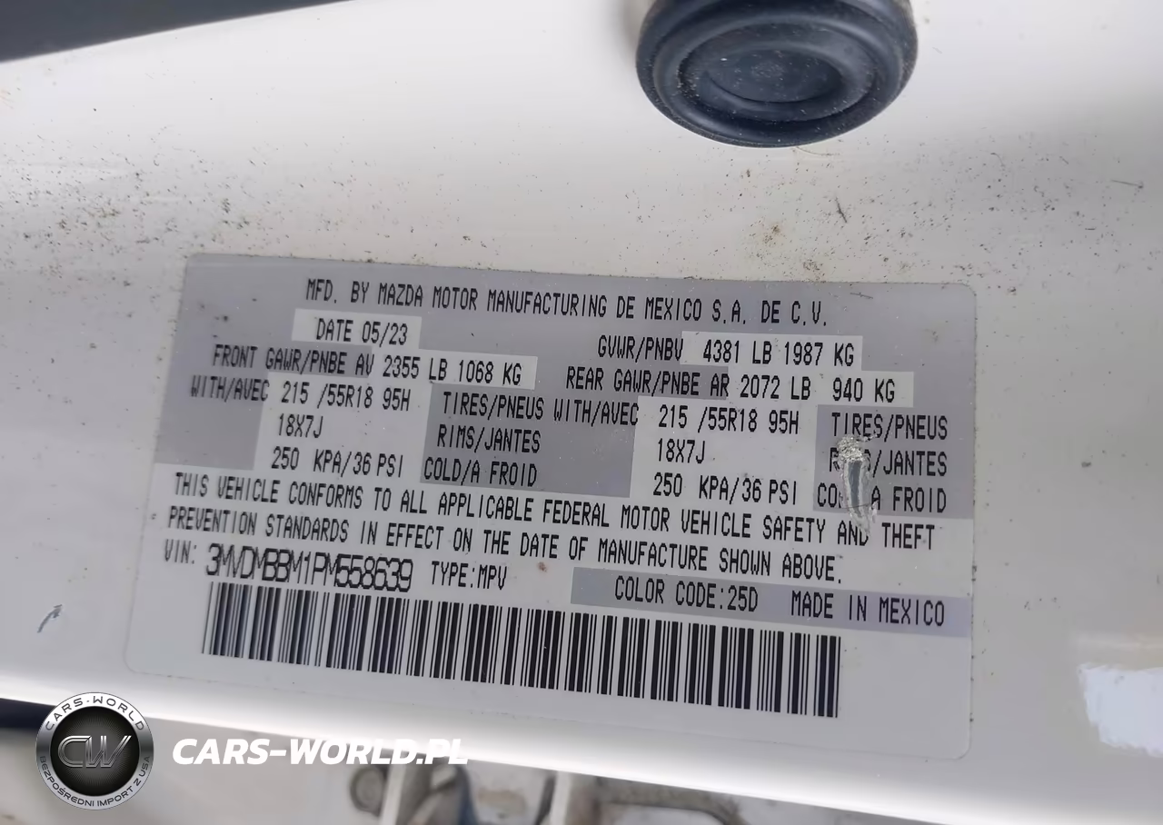 2023 Mazda Cx-30 2.5 S Select VIN:3MVDMBBM1PM558639 - 9