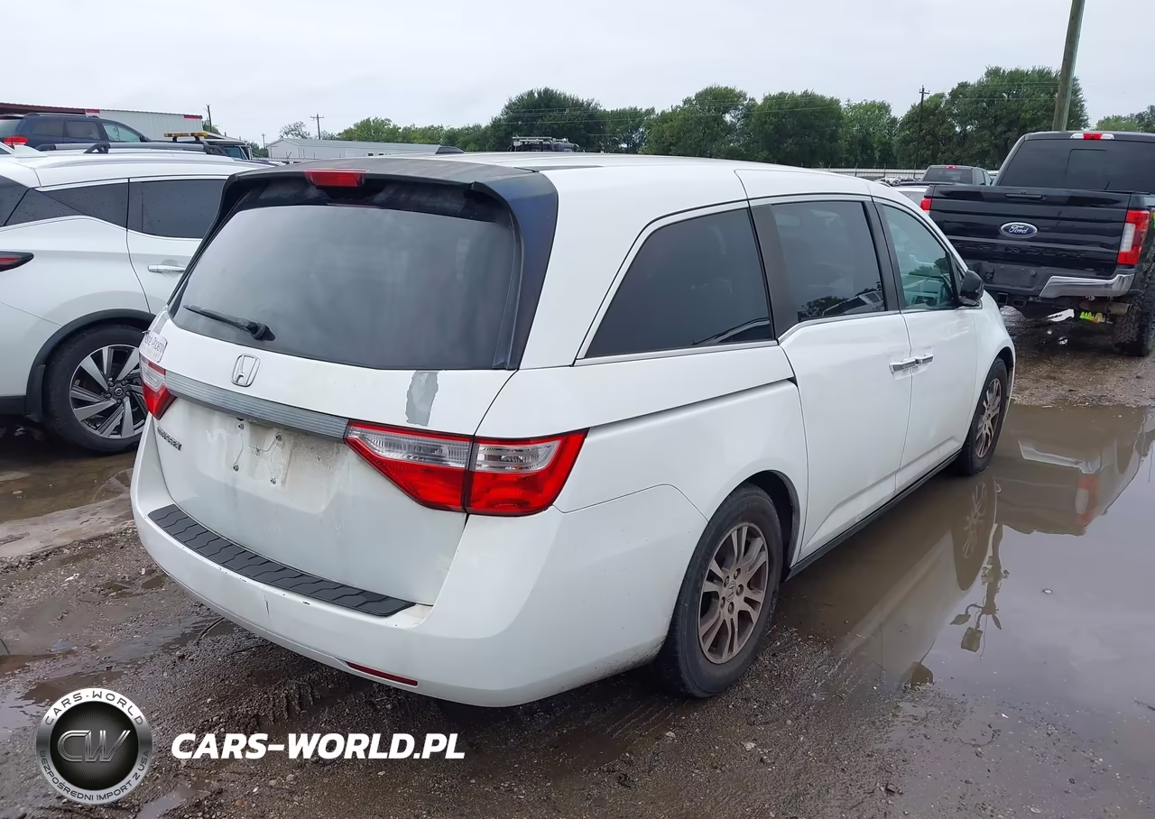 2012 Honda Odyssey Ex-L VIN:5FNRL5H67CB134188 - 4