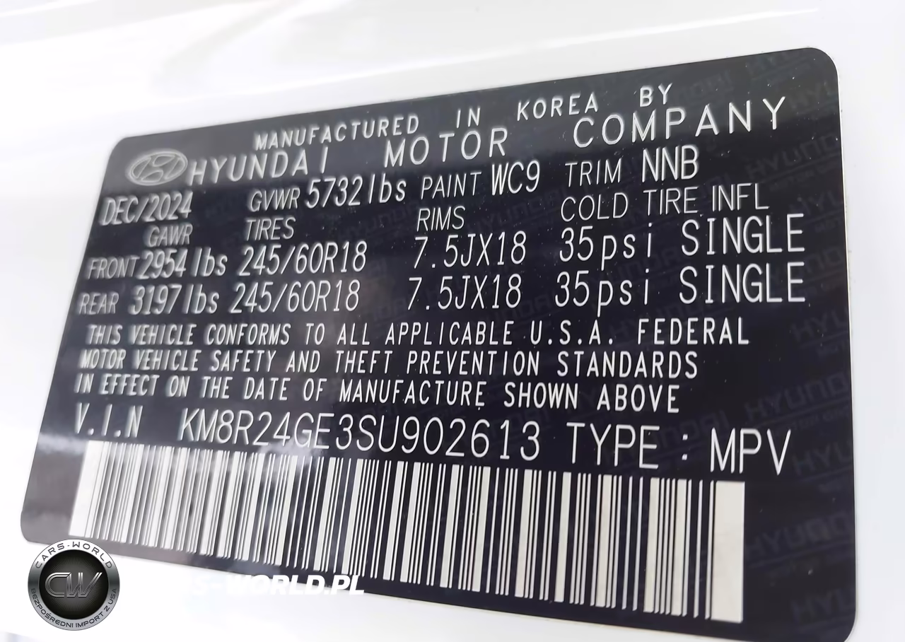 2025 Hyundai Palisade Sel VIN:KM8R24GE3SU902613 - 9