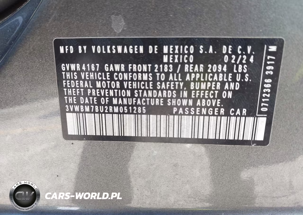 2024 Volkswagen Jetta 1.5T Sport VIN:3VWBM7BU2RM051285 - 9