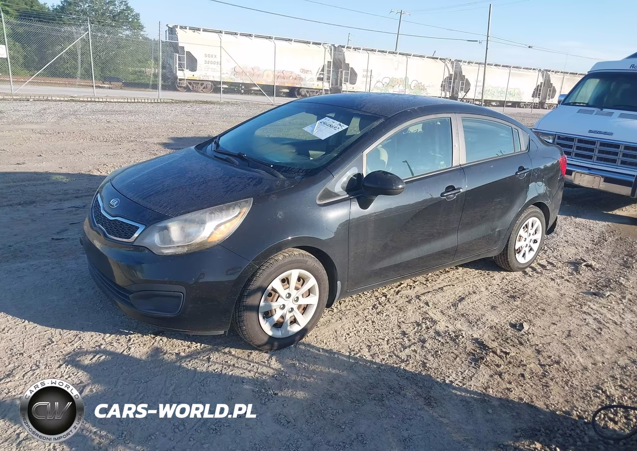 2013 Kia Rio Ex VIN:KNADN4A34D6271100 - 2