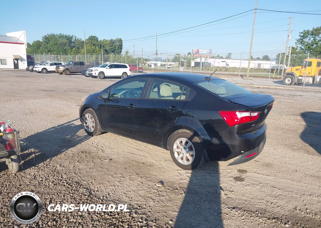 2013 Kia Rio Ex VIN:KNADN4A34D6271100 - 3