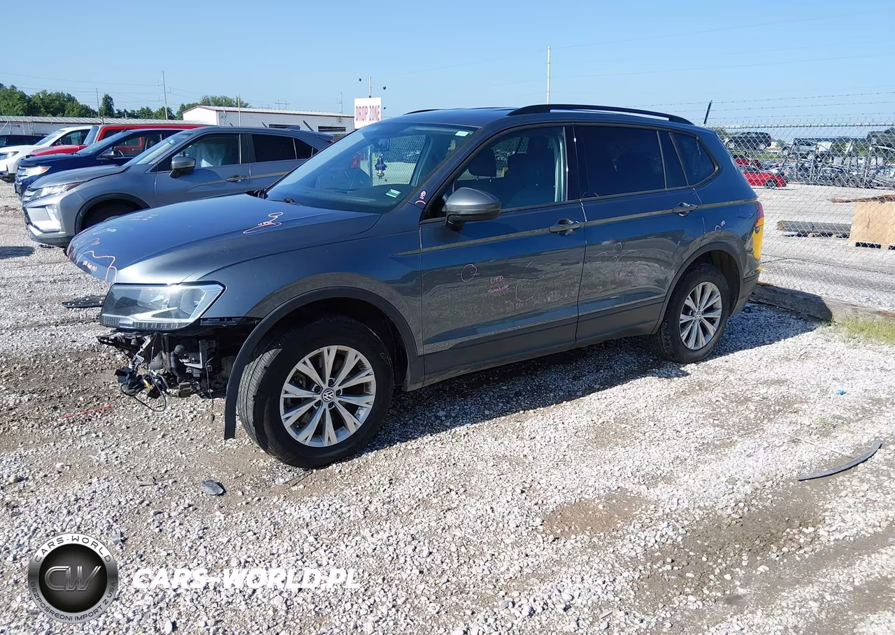 2018 Volkswagen Tiguan 2.0T S VIN:3VV0B7AX9JM111869 - 2