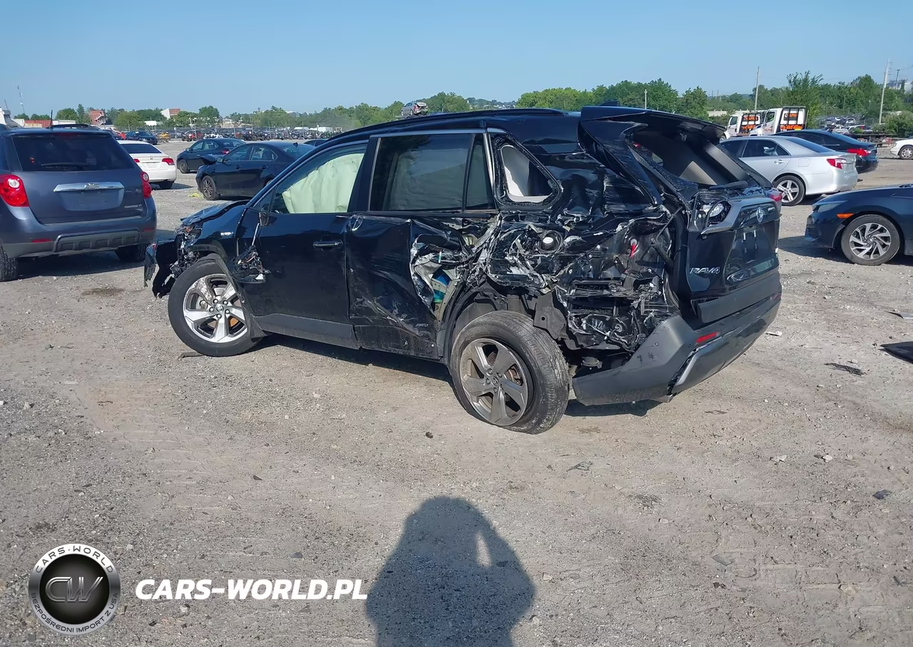 2020 Toyota Rav4 Hybrid Limited VIN:JTMDWRFV4LD545641 - 3