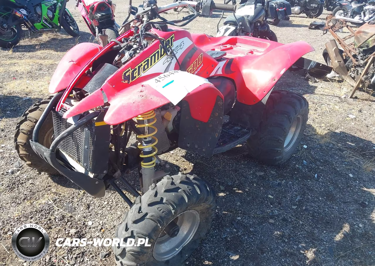 2002 Polaris Scrambler 500 4X4 VIN:4XABG50A022662170 - 2