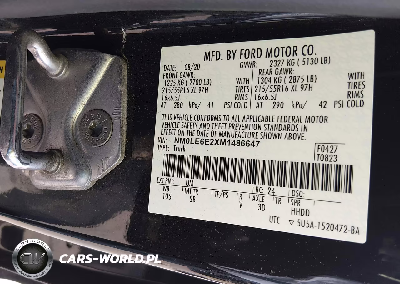 2021 Ford Transit Connect Xl VIN:NM0LE6E2XM1486647 - 9